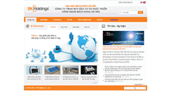 Desktop Screenshot of bkholdings.com.vn