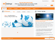 Tablet Screenshot of bkholdings.com.vn